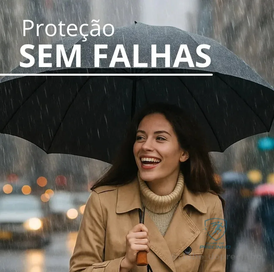 NUNCA SEJA PEGO DESPREVENIDO, esse é automático ☂️