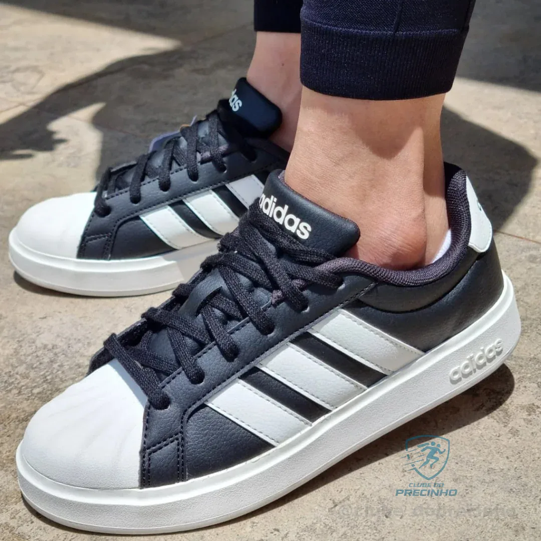 Tênis Feminino Streettalk adidas Cblack/cwhite/cblack Lisa 37 Br