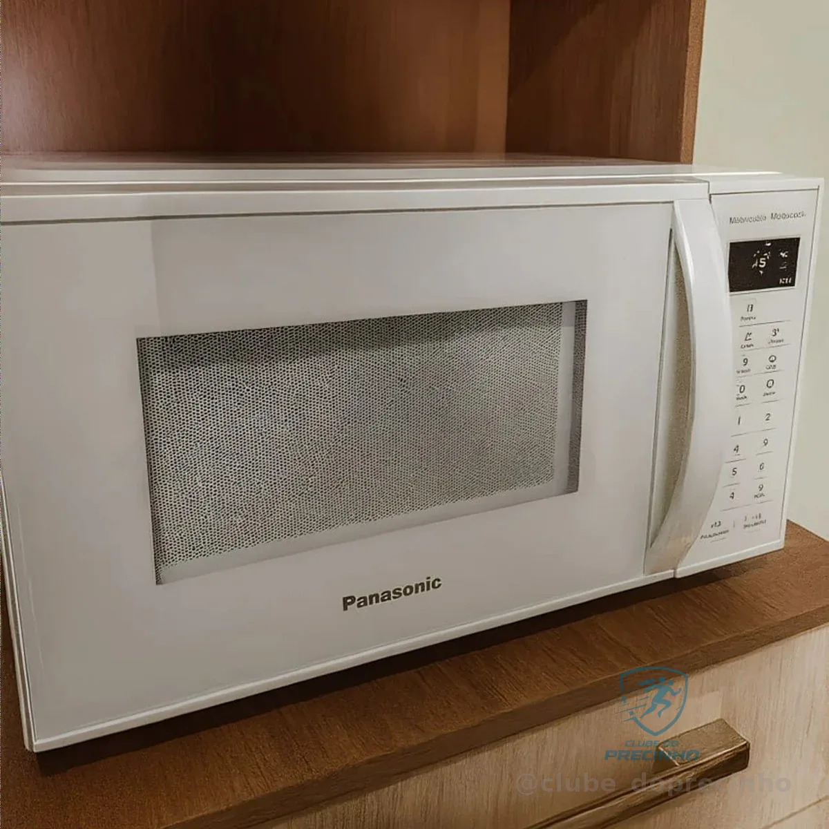 Panasonic Micro-ondas 21L Branco 127v NN-ST25LWRU