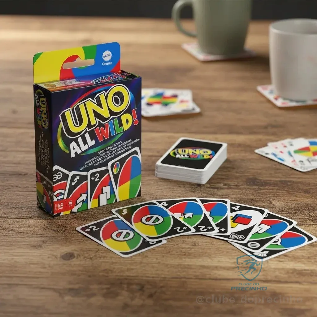 Uno All Wild - Jogo De Cartas - Mattel