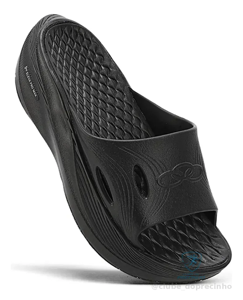 Chinelo Olympikus Pós Corre Preto