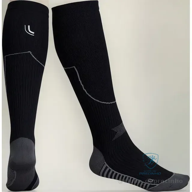 Meia De Compressão Lupo Longa Cano Alto Corrida