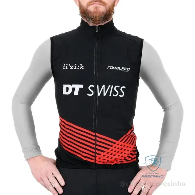 Colete De Ciclismo Corta Vento Marcio May Dt Swiss Fizik