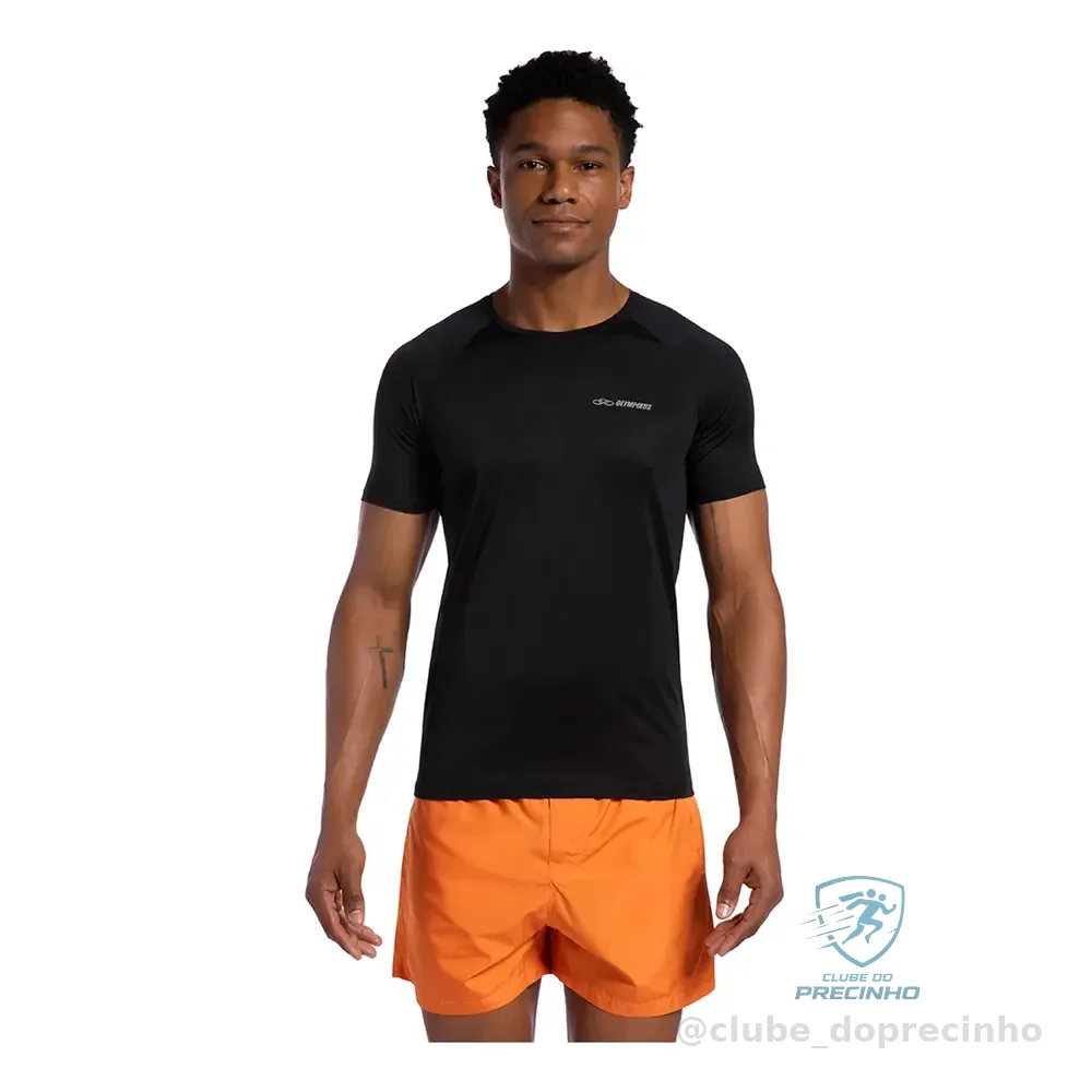 Camiseta Olympikus Runner 2.0 -  Preta