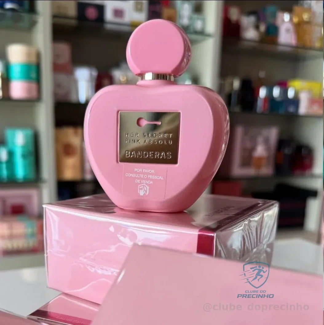 Perfume Femino Her Secret Pink Absolu Eau De Parfum 50 Ml Banderas