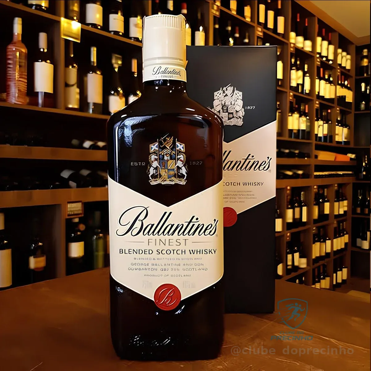 BALLANTINE'S DE 1 LITRO, o clássico 👌