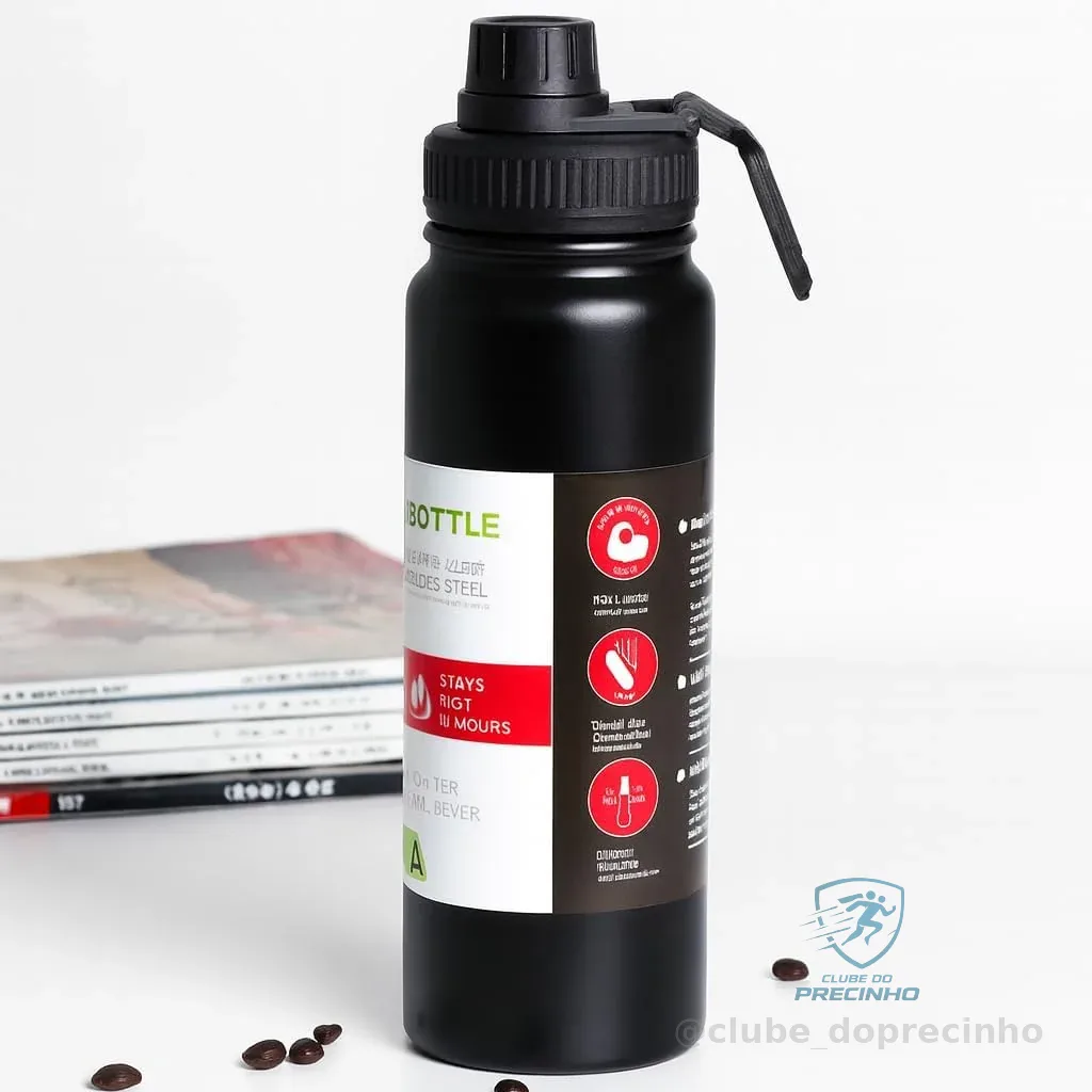 Garrafa Térmica Esportiva 800ml