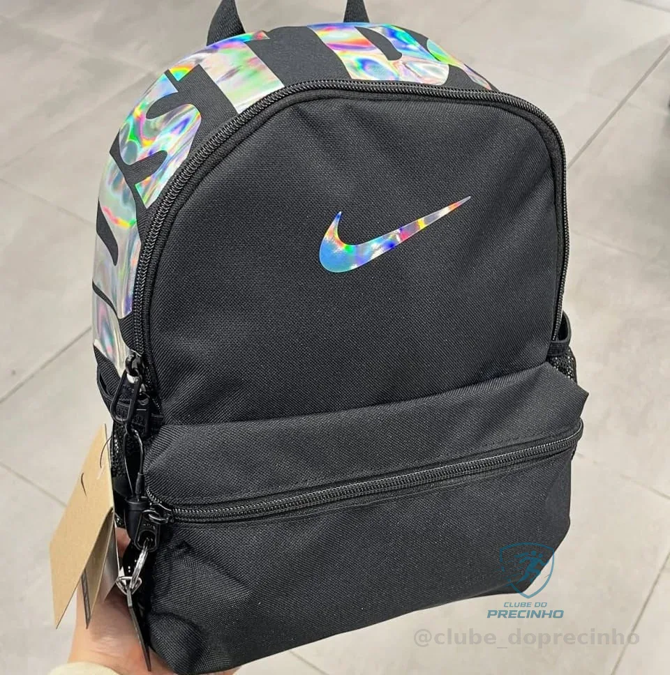 Mochila Nike Brasilia Mini Jdi Infantil Preto