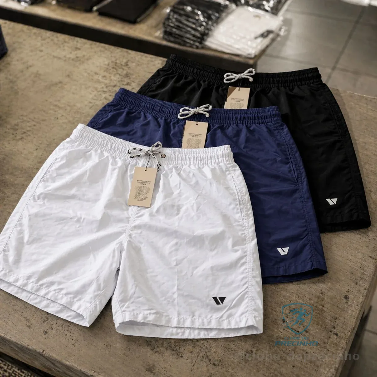 Kit 3 Bermudas Lisas Amarração Shorts Academia Treino Praia