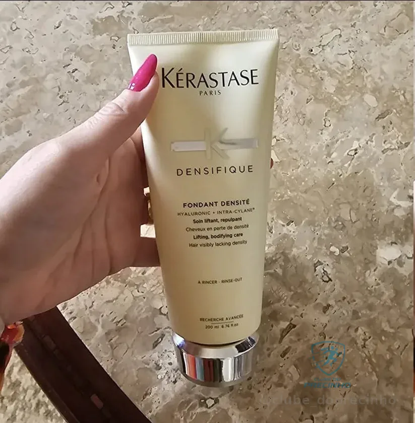 Condicionador Densificante Para Cabelos Finos E Ralos Com Ácido Hialurônico, Volume Brilho E Fortalecimento Capilar, Densifique Fondant Densité Kérastase, 200ml