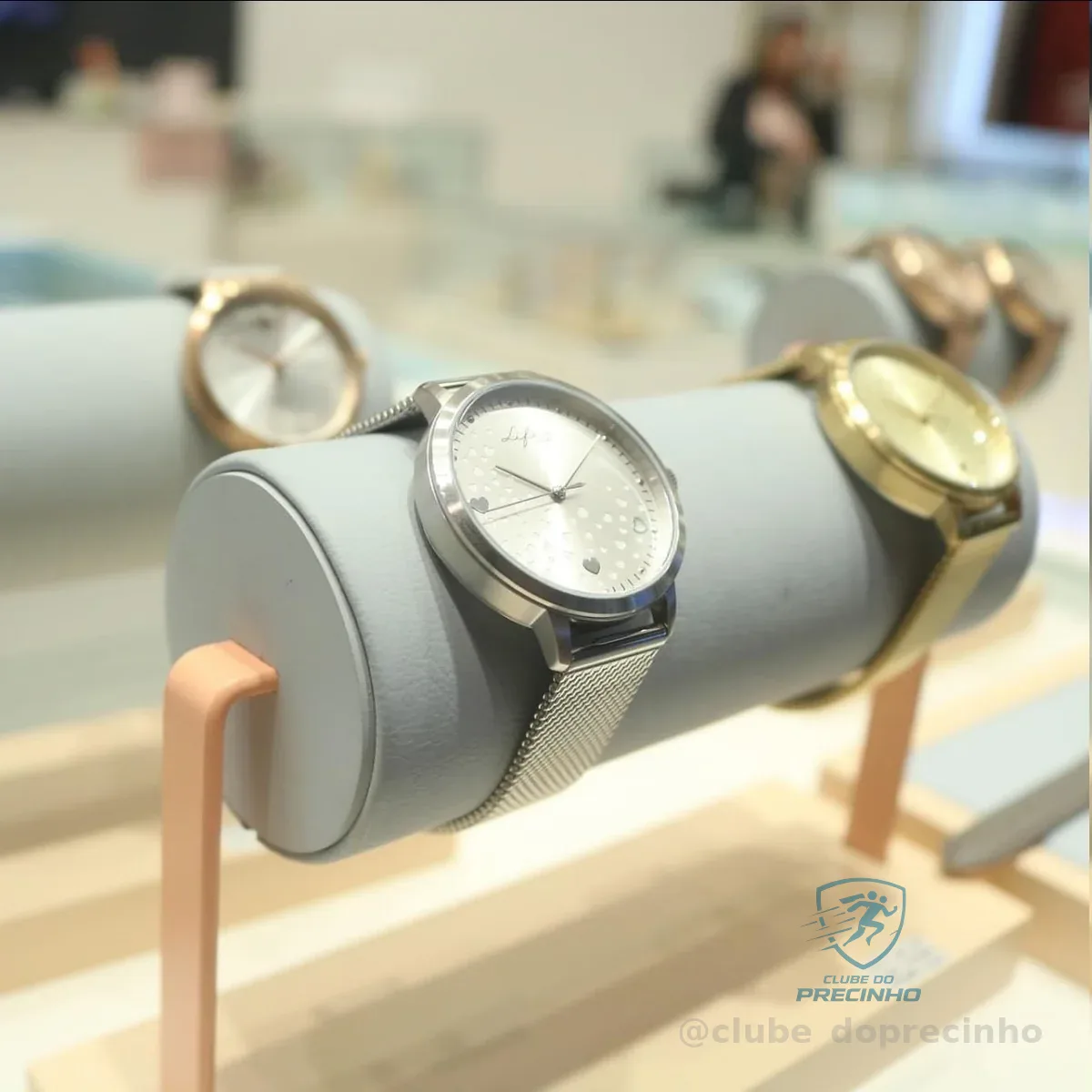 Relógio Life Amor Feminino Aço Prateado Prateado