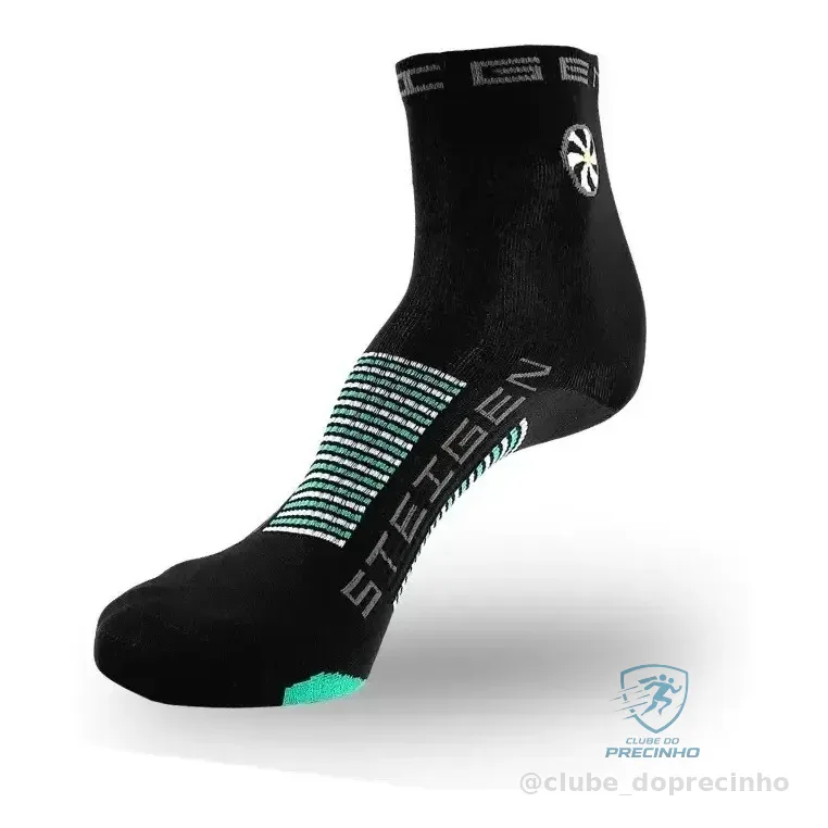 Meia Cano Médio Black - Steigen Preto Único