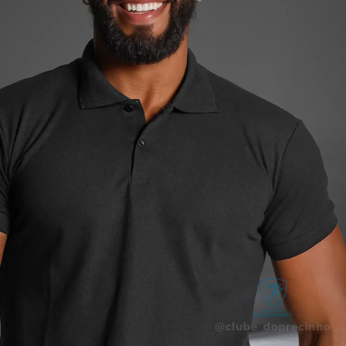 Camisa Gola Polo Masculina Pique Premium Algodão Confortável