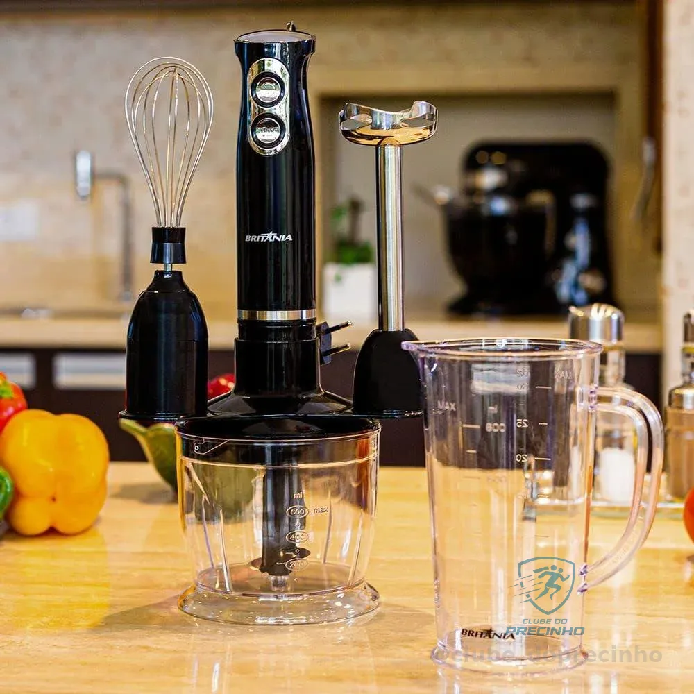 Mixer Britânia 3 em 1 BMX400P Preto 400W