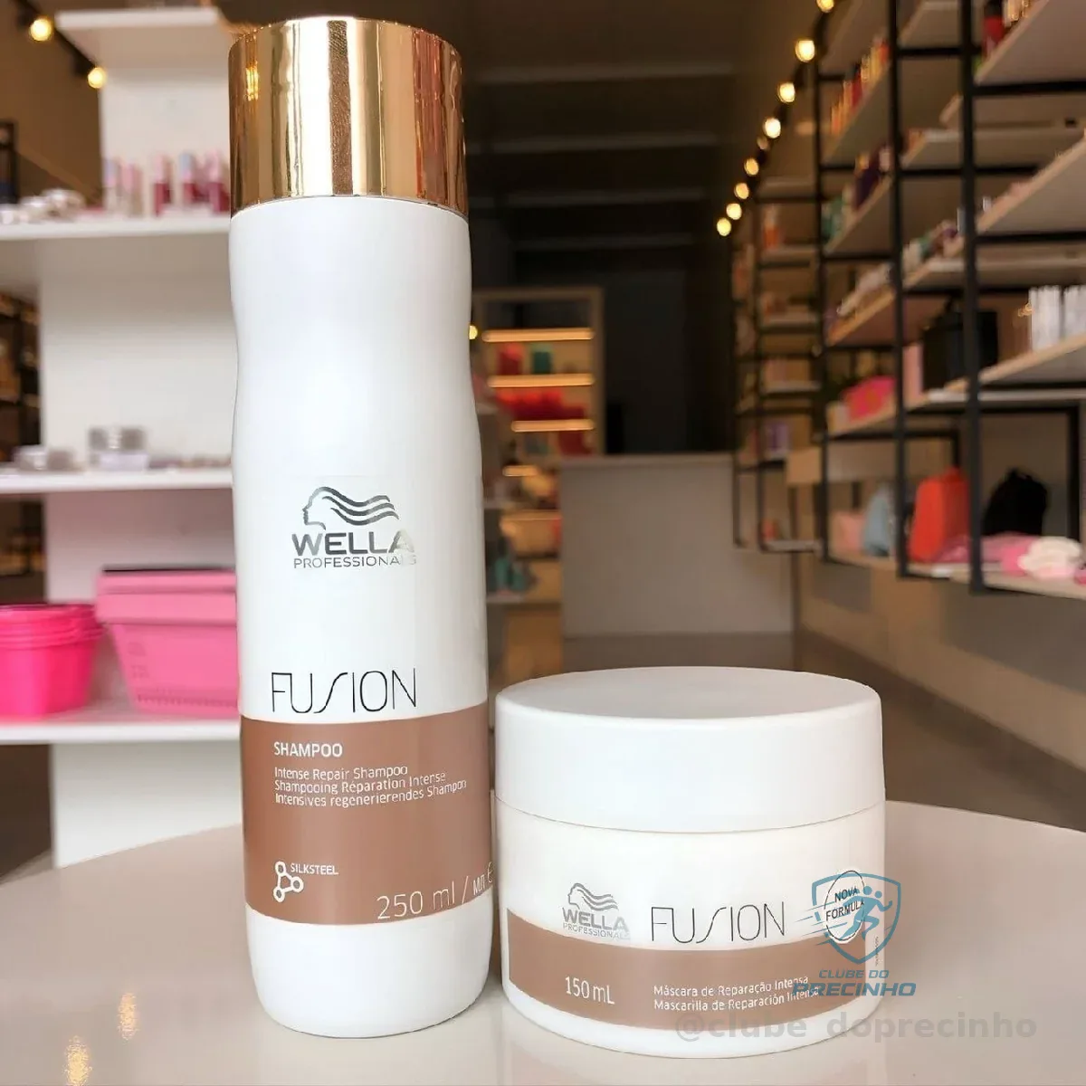 Kit Wella Professionals Fusion Shampoo E Máscara