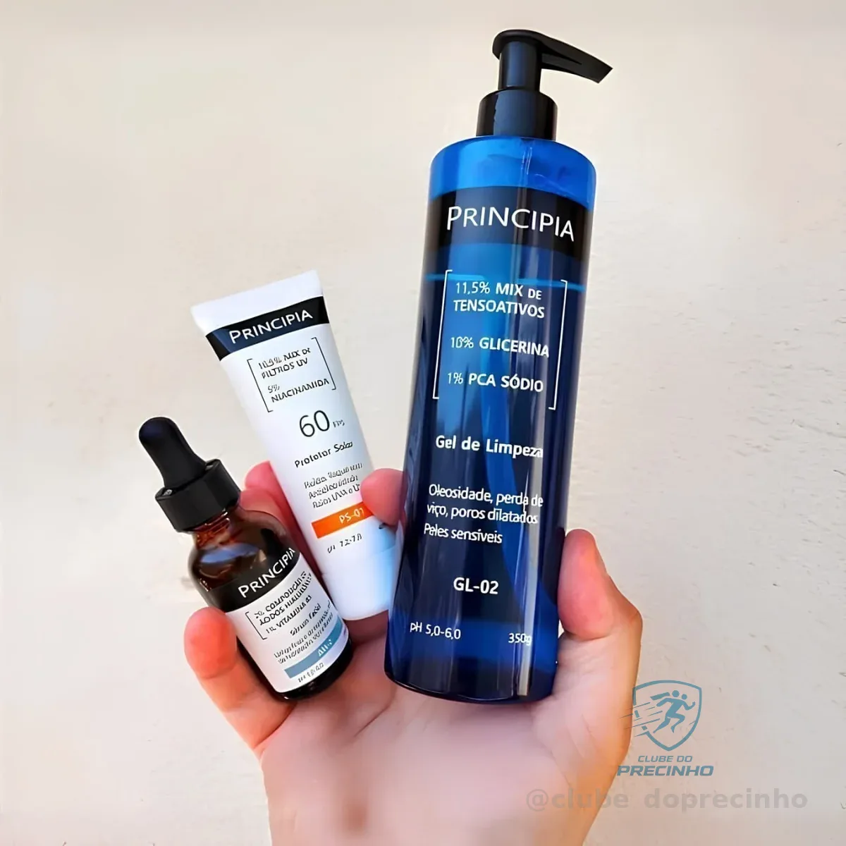 Principia Kit Primeira Rotina C/ Gl-02 + Ah-2 + Ps-01 Fps60