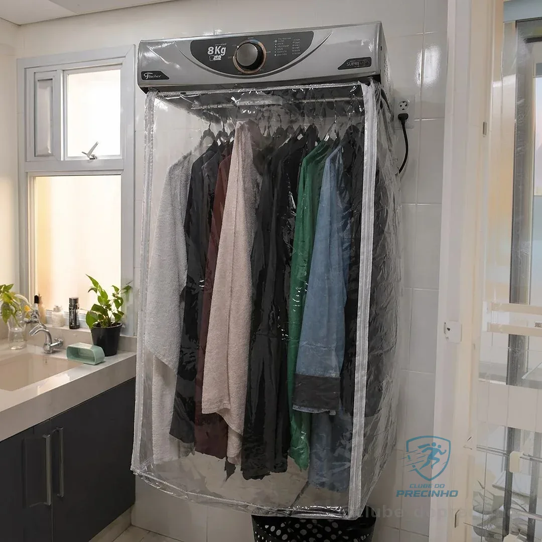 FISCHER SECADORA DE ROUPAS SUPER CICLO 8KG SILVER 220V 28200-63978