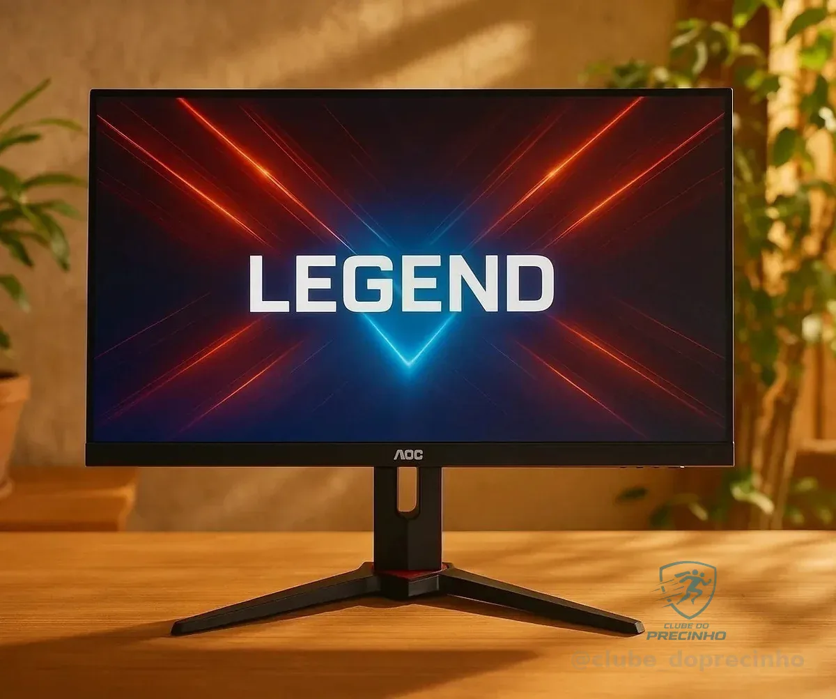Monitor Gamer AOC LEGEND 27 240Hz 0,5ms, Preta/Vermelho, MEDIO, C27G2ZE
