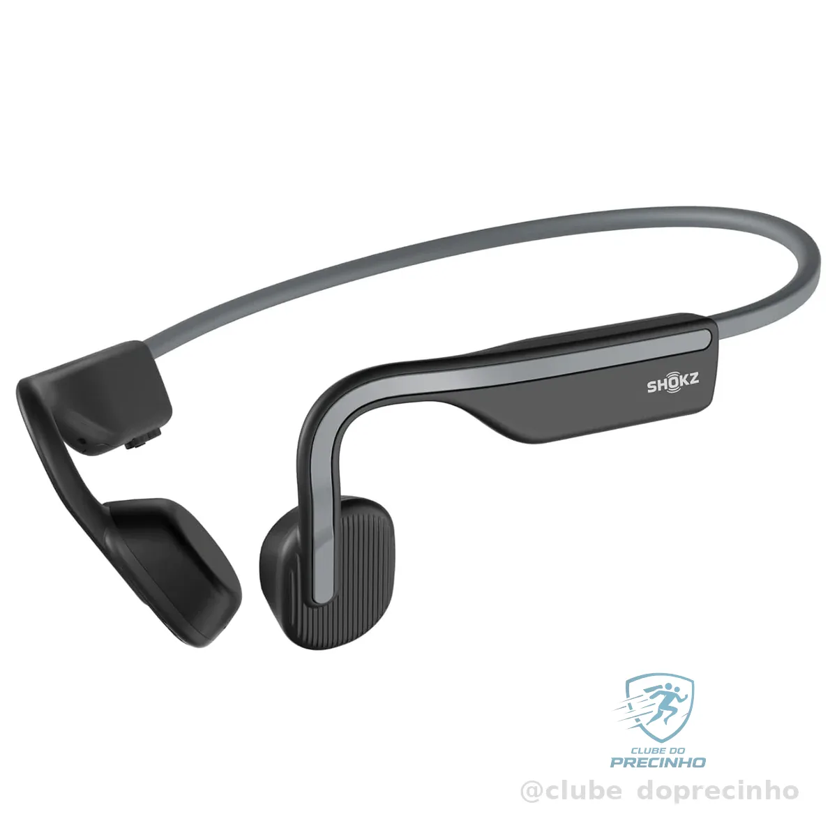 Shokz Fone de Condução Óssea OpenMove Cinza