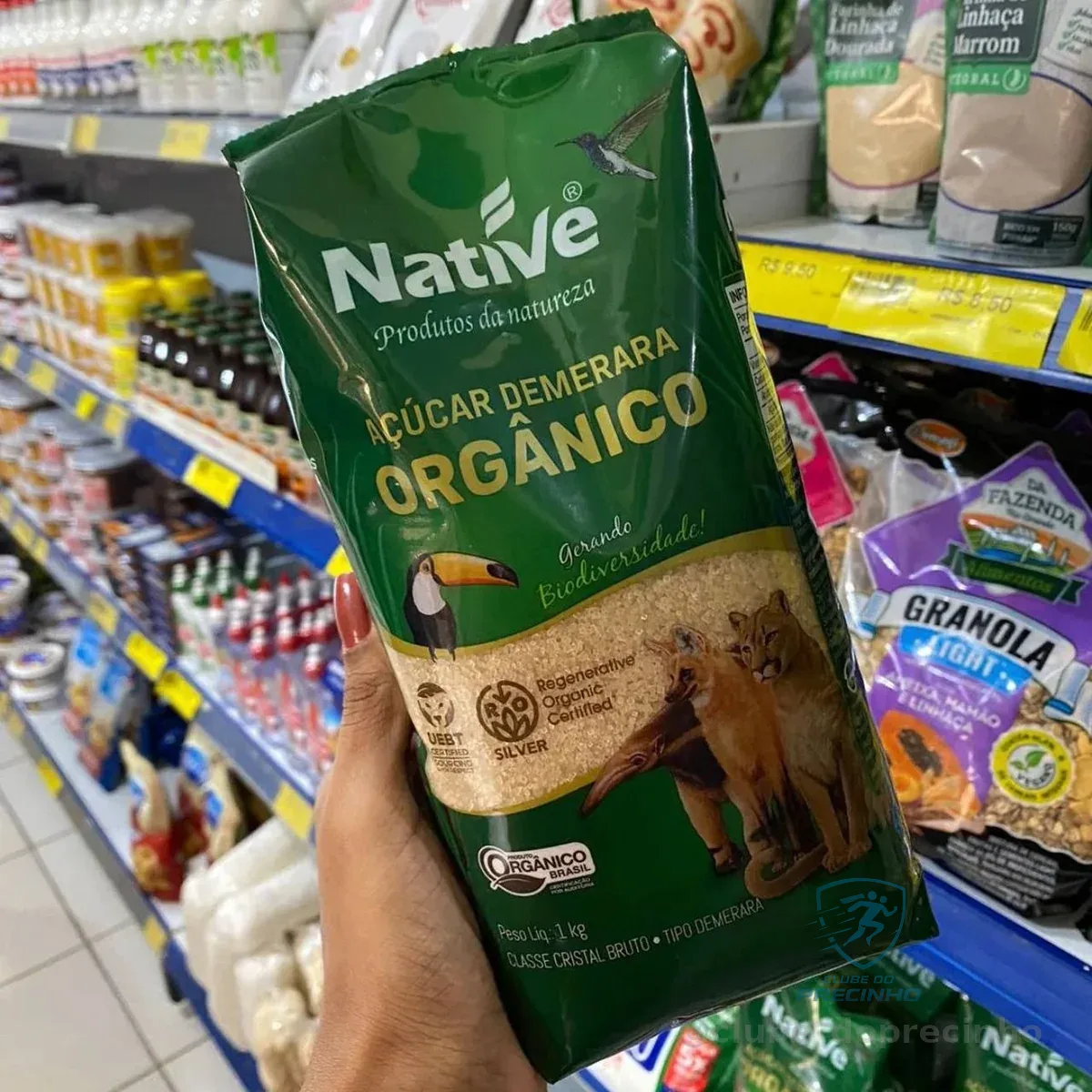 Açúcar Demerara Orgânico 1kg