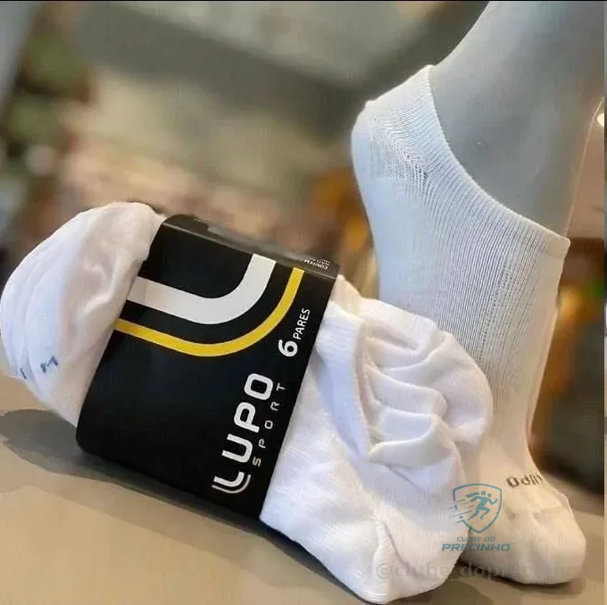 Kit 10 Pares De Meias Lupo Soquete Invisível Sport