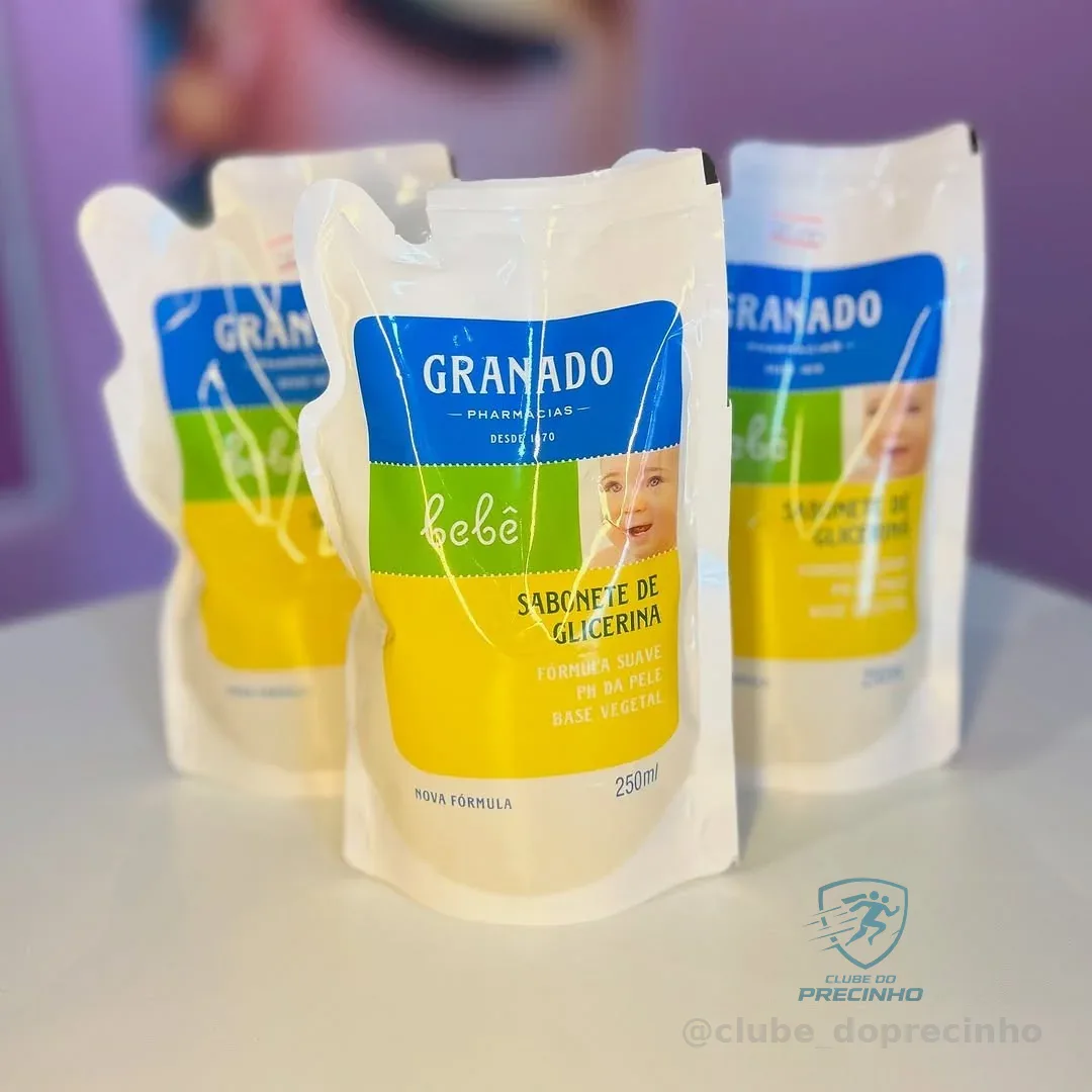 Granado Refil Sabonete Líquido Bebê, Tradicional, 250ml