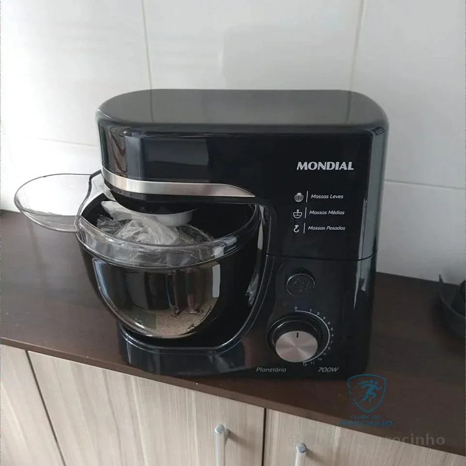 Batedeira Planetária, Mondial, 700w - Bp-03-b Preto 127v