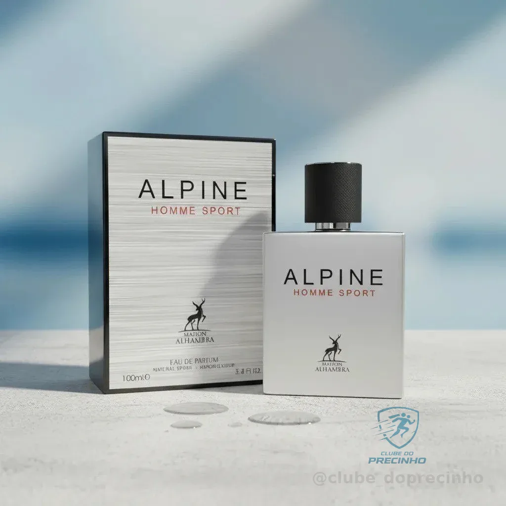 Perfume Árabe Alpine Homme Sport Maison Alhambra 100ml Edp Lipx