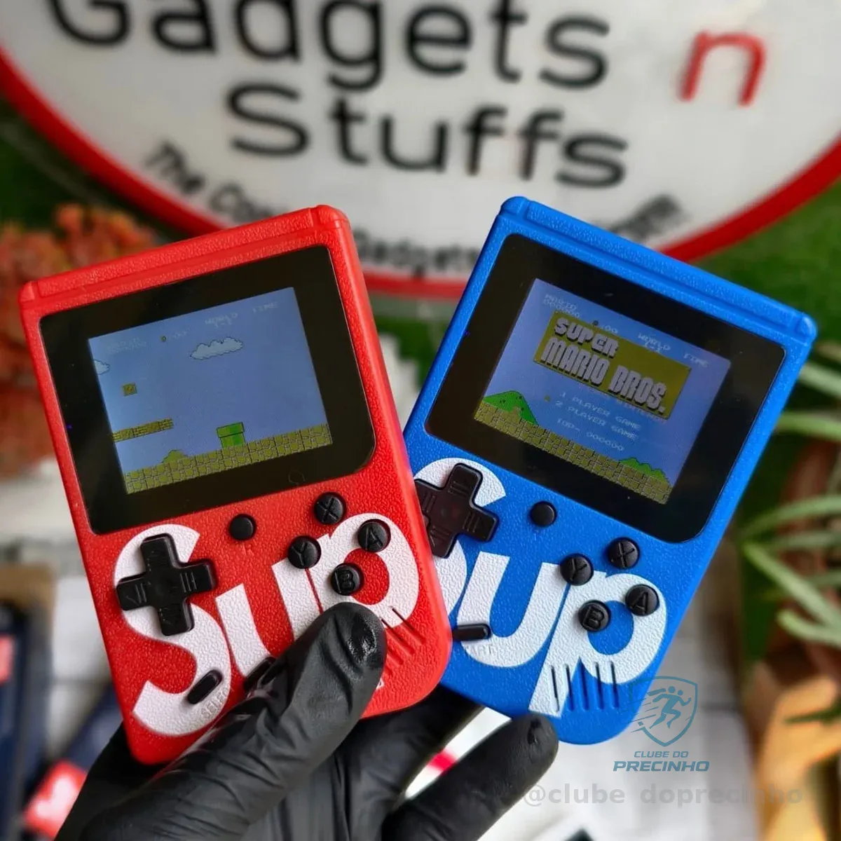 Mini Console Retro Sup Game Box Portátil 400 Jogos Cor Aleatória