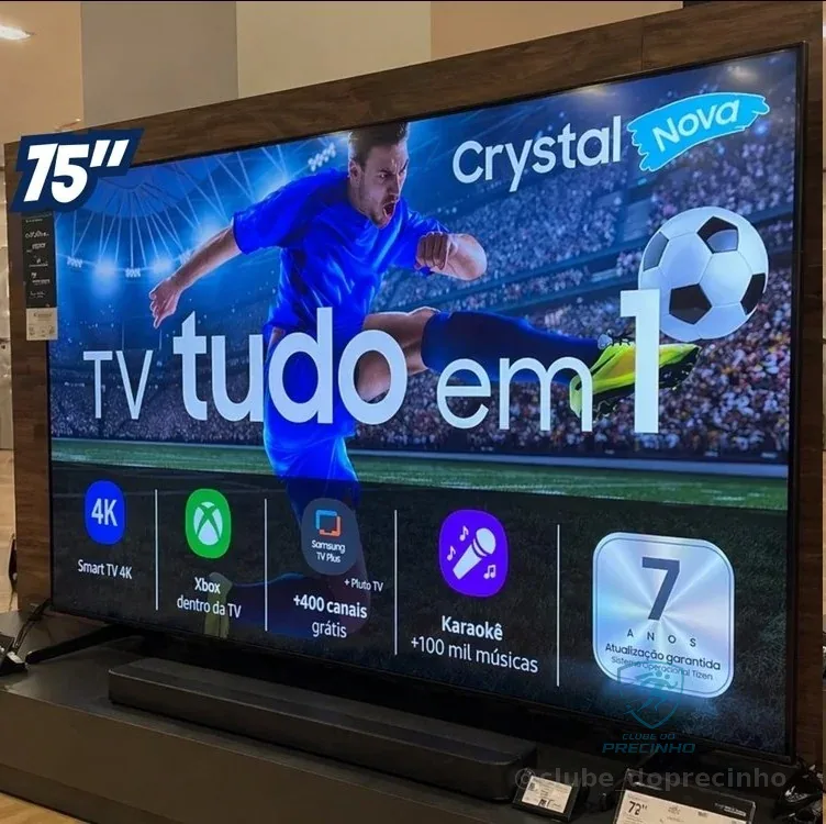 Smart Tv 75 Samsung Crystal Processor 4k Lh75befh4ggxzd