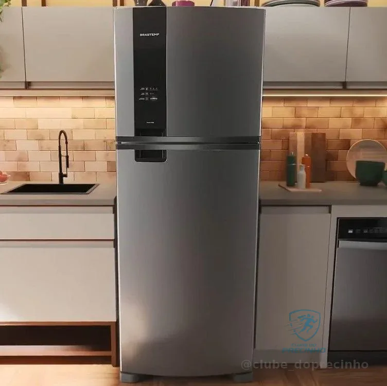 Geladeira Brastemp Frost Free 385 Litros Duplex Inox - BRM46MK 220V
