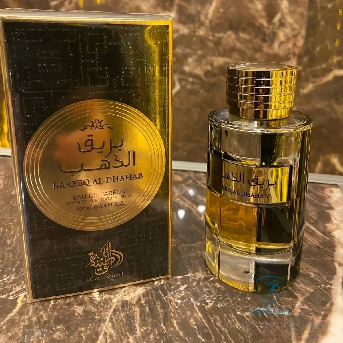 Perfume Árabe Al Wataniah Bareeq Al Dhahab 100ml Eau De Parf