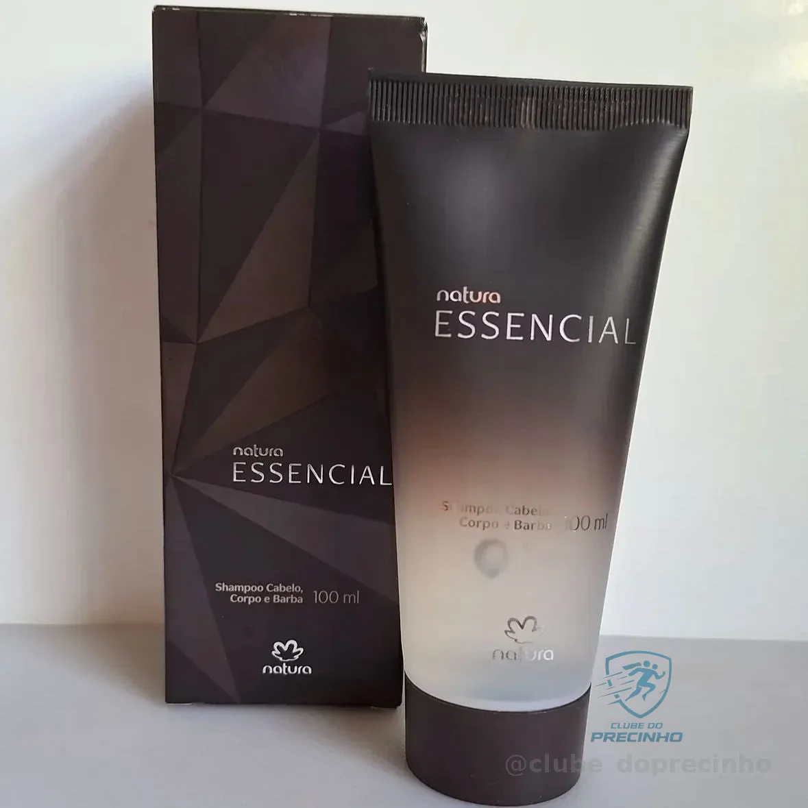 Shampoo P/ Barbearia Cabelo Barba E Corpo Essencial Natura
