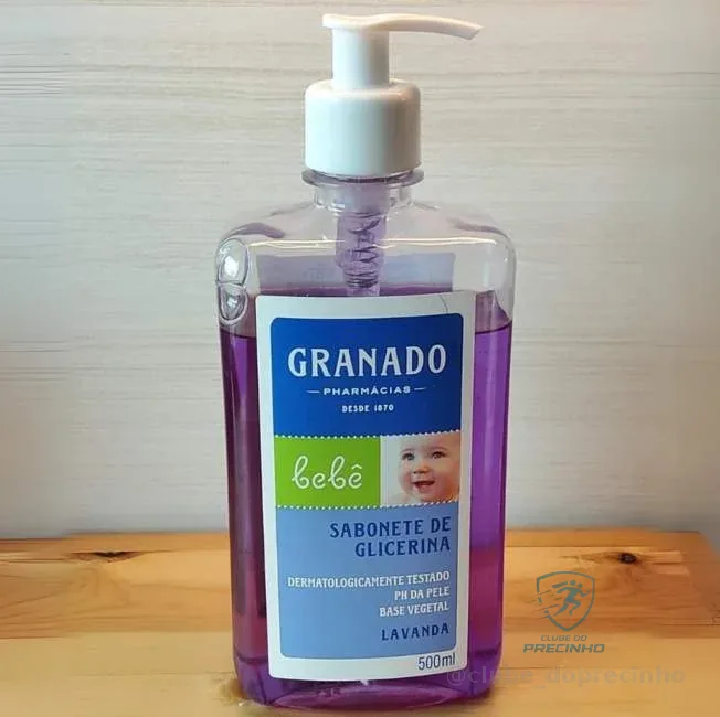 Granado Sabonete Líquido Bebê, Lavanda, 500ml