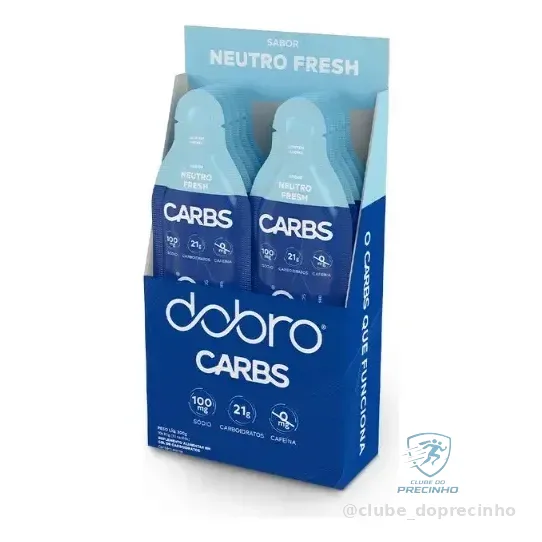 Carbs Gel Dobro Sabor Neutro Fresh Sabor Sem Cafeína