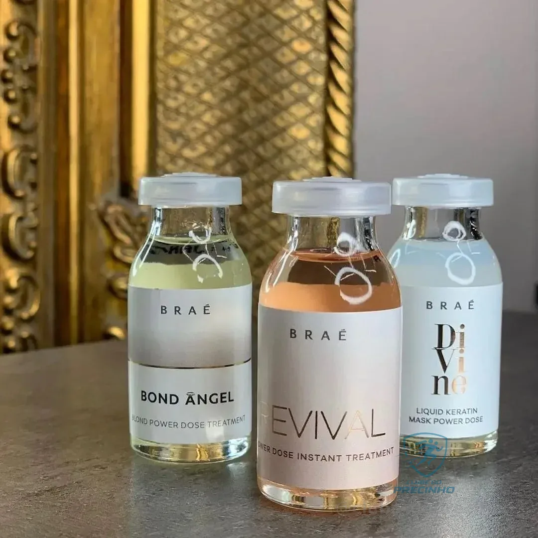 Cronograma Capilar Braé Repair Reparação 3x13ml