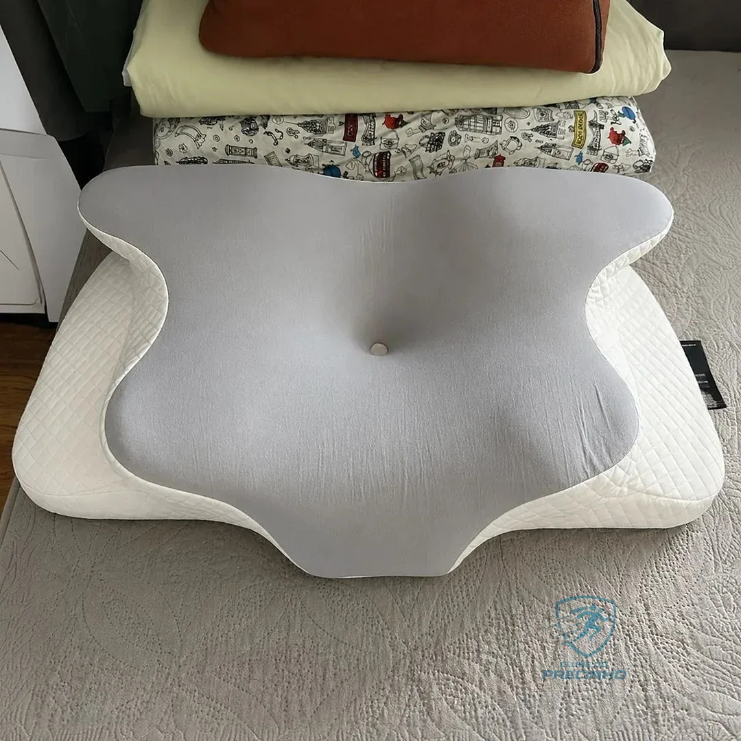 Travesseiro Ortopedico Anti-ronco E Apneia Cinza Travesseiro Cervical Comfort