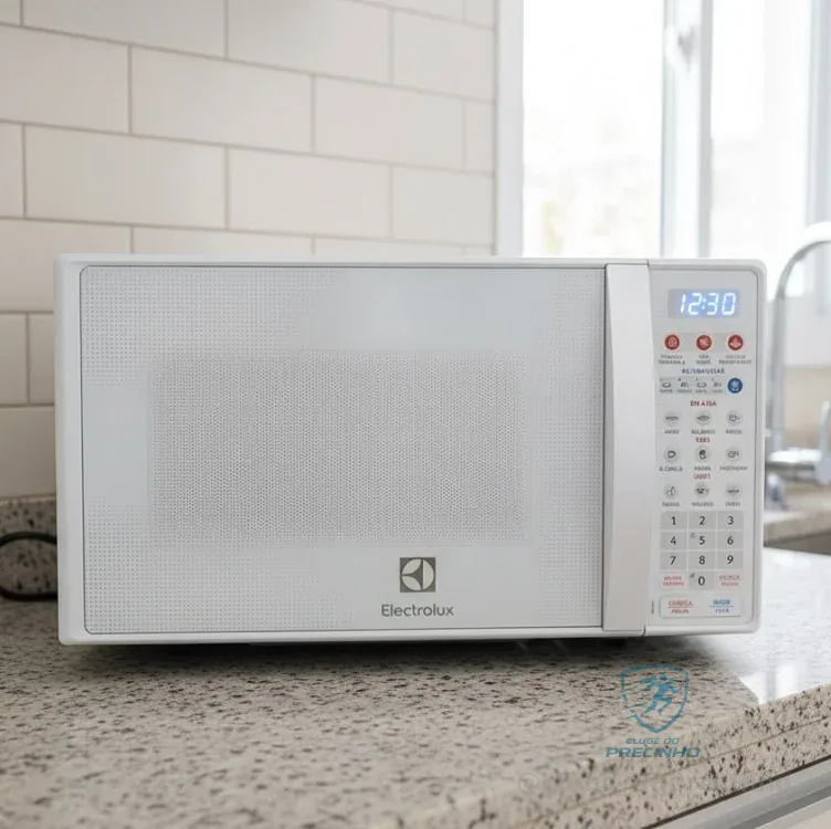 Micro-ondas Electrolux 20l Branco Com Função Tira Odor E Descongelar Mto30 127v