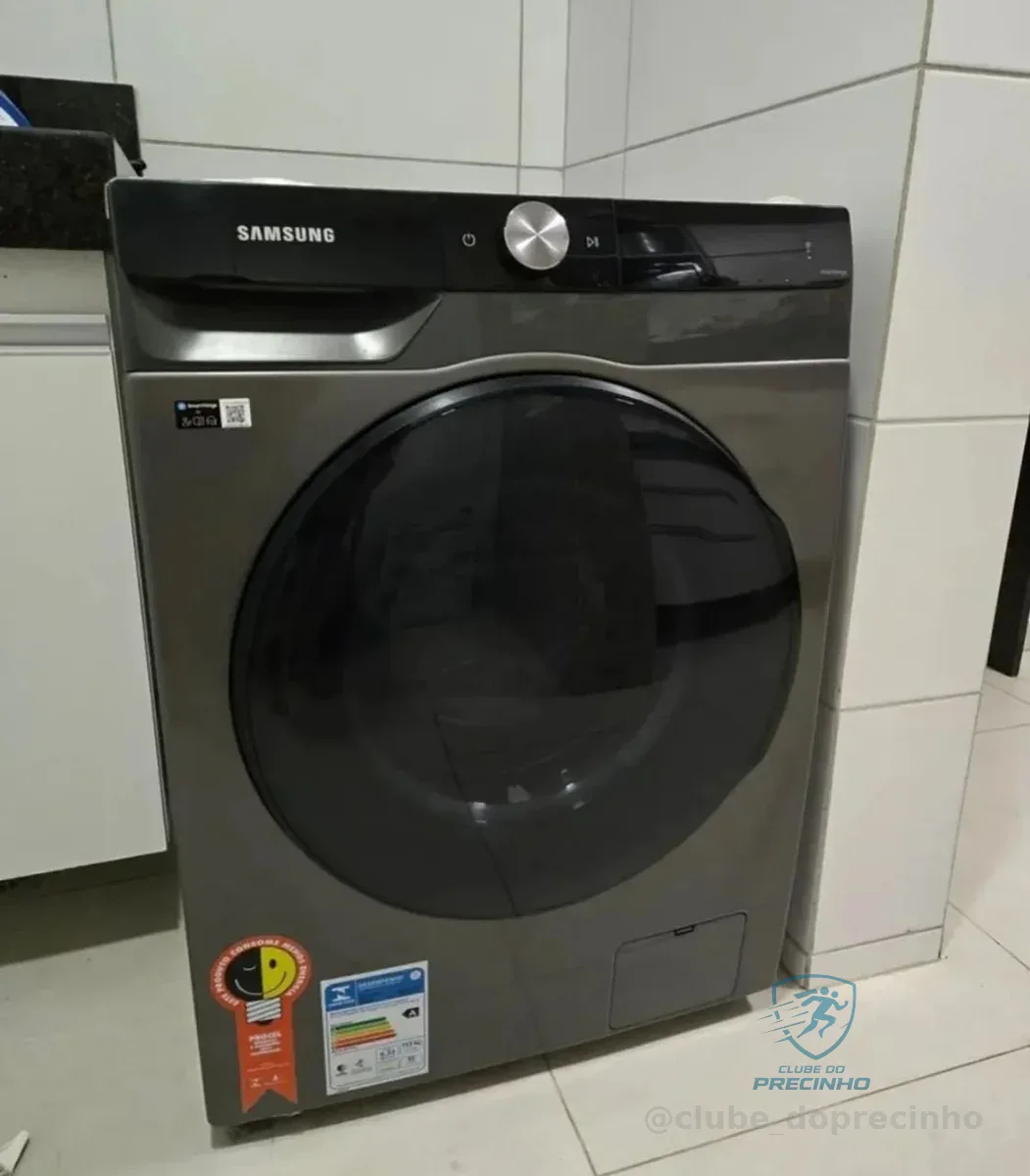 Lava & Seca 11 Kg Samsung SmartThings Inox Look com 12 Programas de Lavagem - 110V