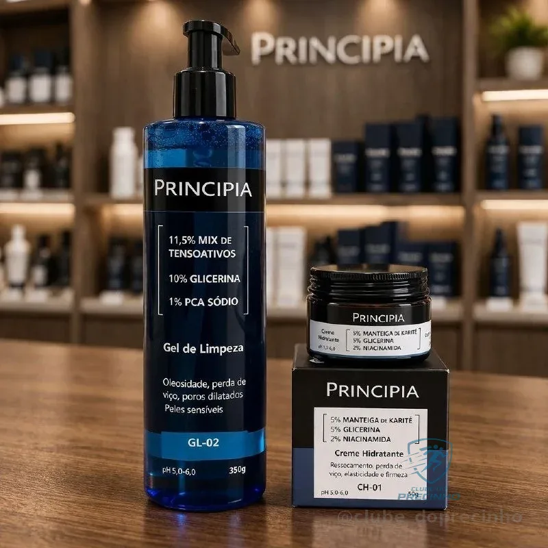 Principia Kit Limpeza E Hidratação Para O Dia A Dia Todo Tipo De Pele Dia/noite