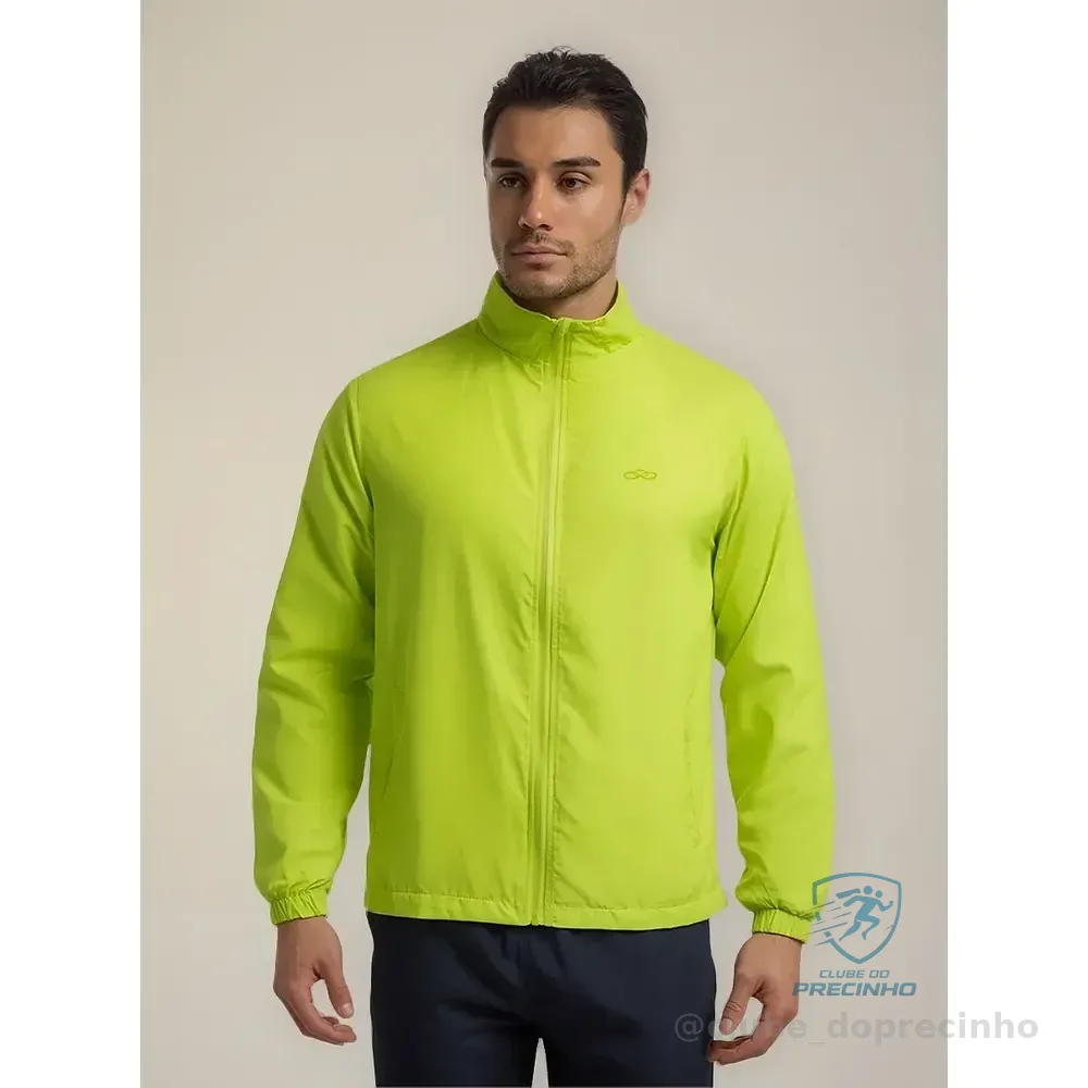 Jaqueta Corta-Vento Olympikus Verde-Limão