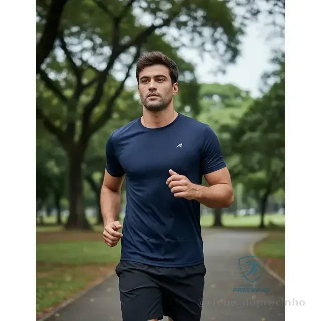 Camiseta Masculina Para Corrida  - Authen