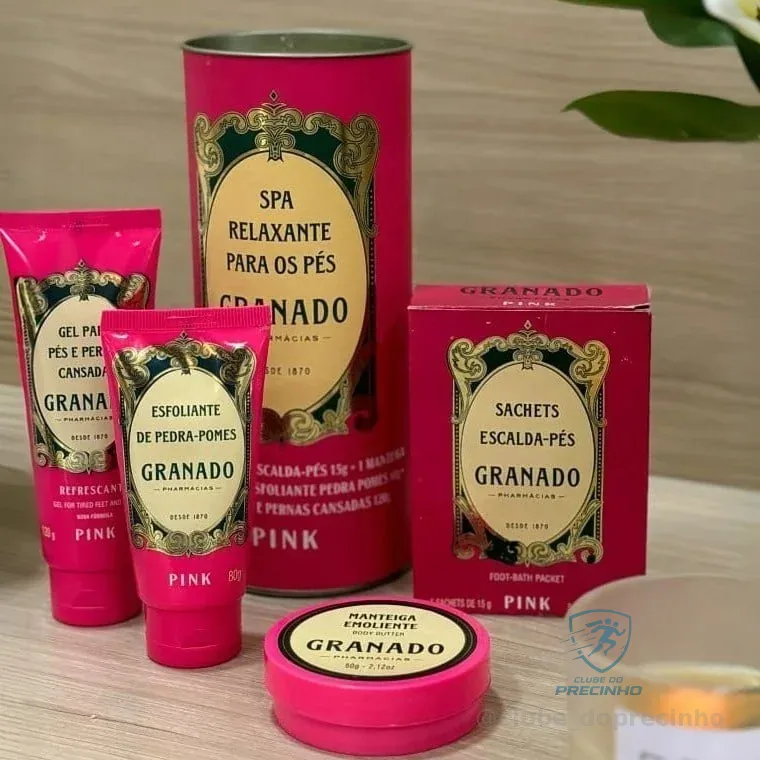 Granado Kit Pink Spa Relaxante Para os Pés