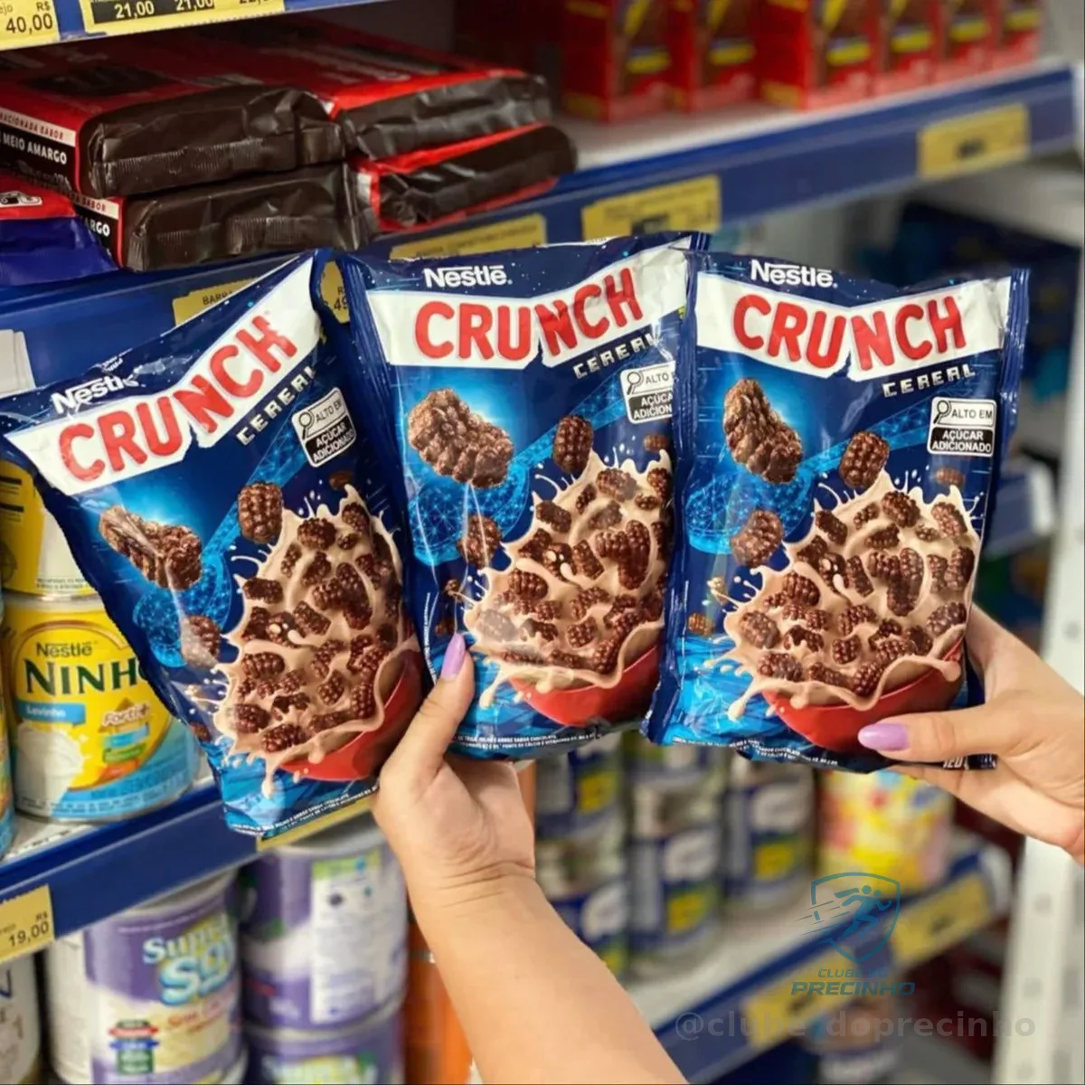 Crunch Cereal Matinal Crunch 120G Sabor