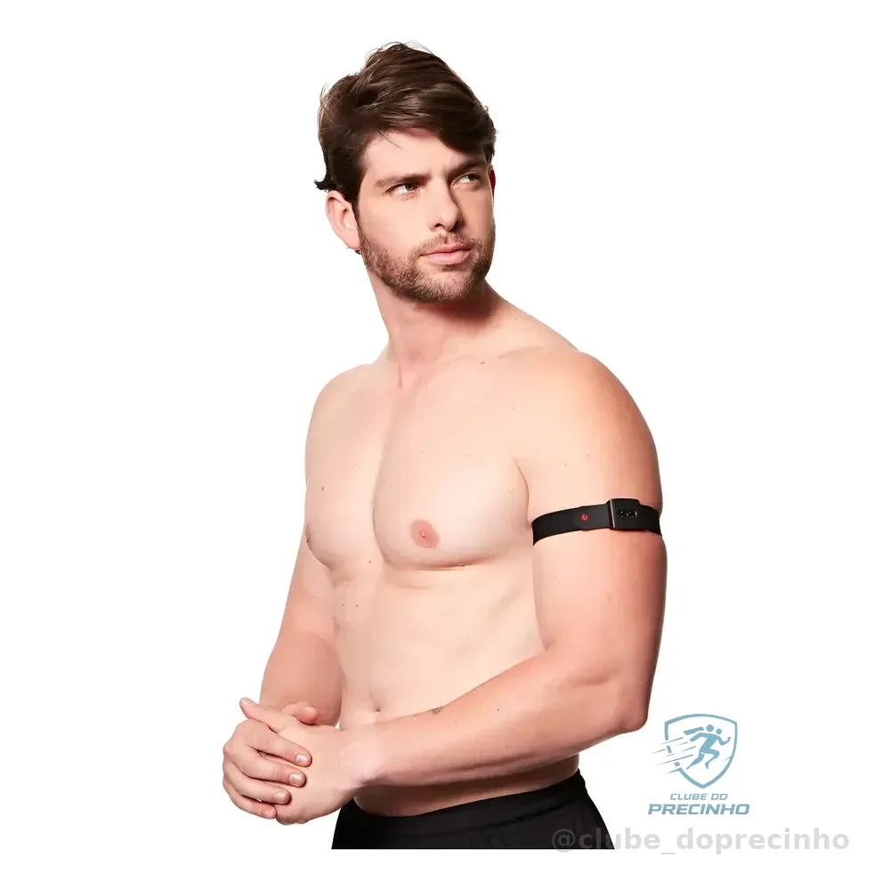 Sensor Cardíaco Polar Verity Sense Ohr M-xxl Preto Fluid Black