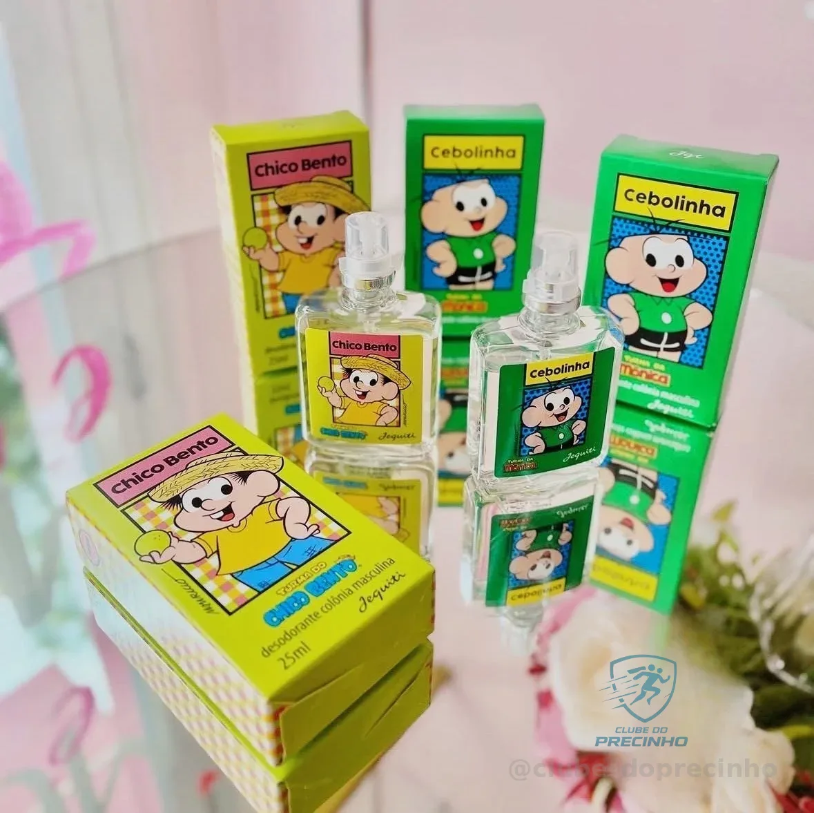 Presente Menino Kit Cebolinha + Chico Bento 2 Colônias 25ml Jequiti
