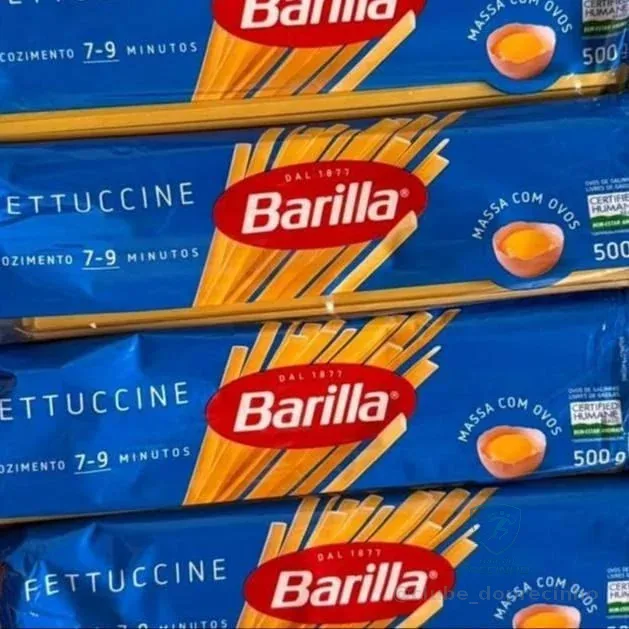 Barilla Fettuccine - Macarrão com Ovos, 500g