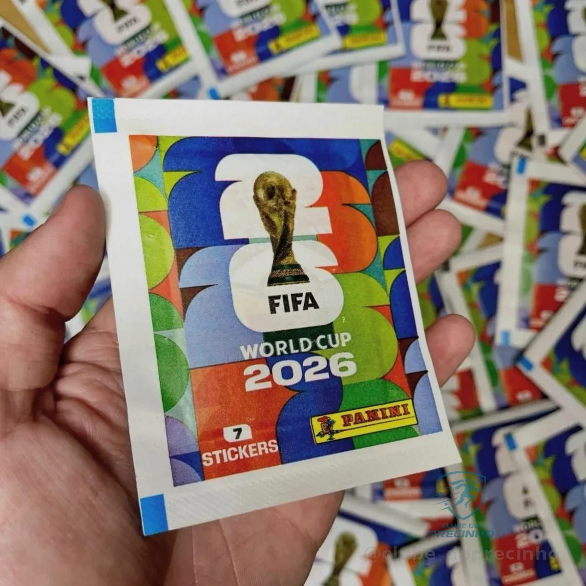 Kit 140 Figurinhas Do Álbum Copa Do Mundo 2026- 20 Envelopes