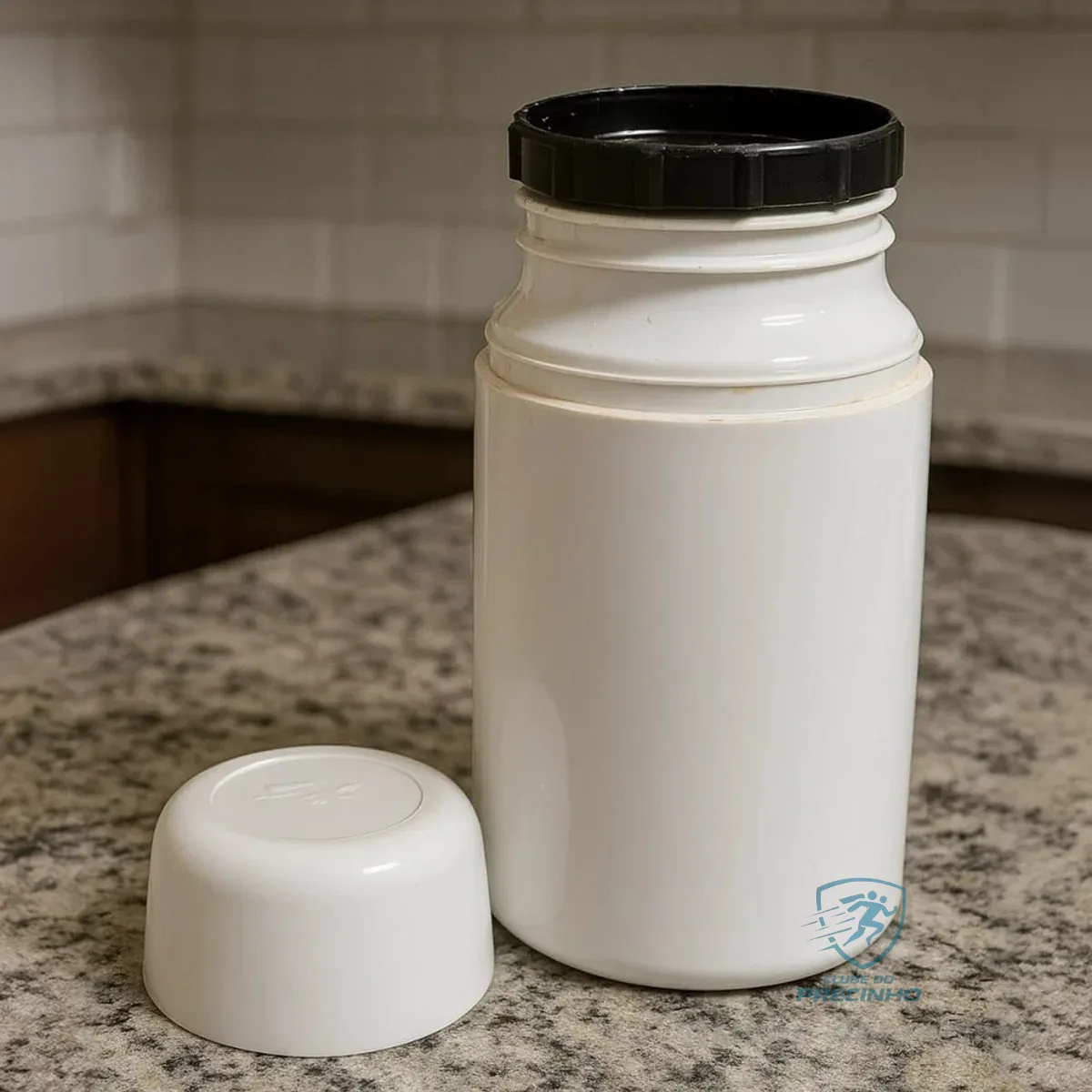 Garrafa Térmica Firenze Mini 250ml Branco Invicta