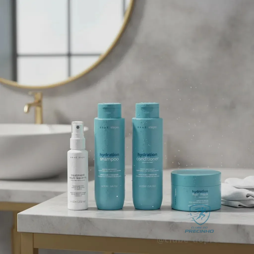 Kit Brae Stages Hydration Sh+cd+masc+leave-in 60ml